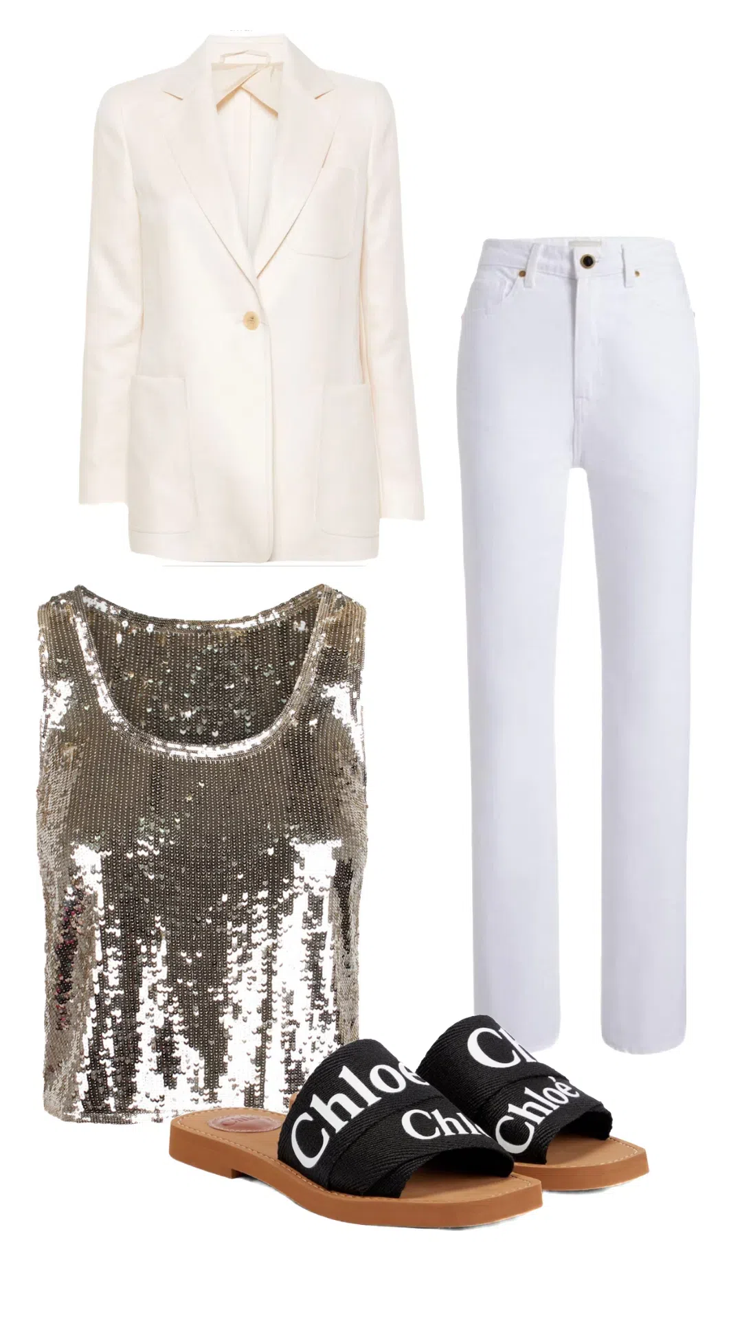 MAX MARA Single-breasted Blazer In Shetland In Neutral