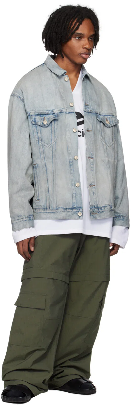 BALENCIAGA Smooth Leather Sunday Slides For A Chic In Black