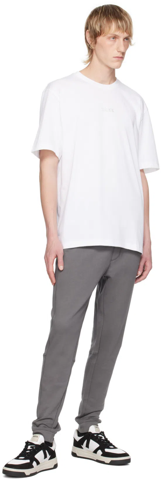 HUGO BOSS Boss Camel "l-tesar 14" T-shirt In Multi