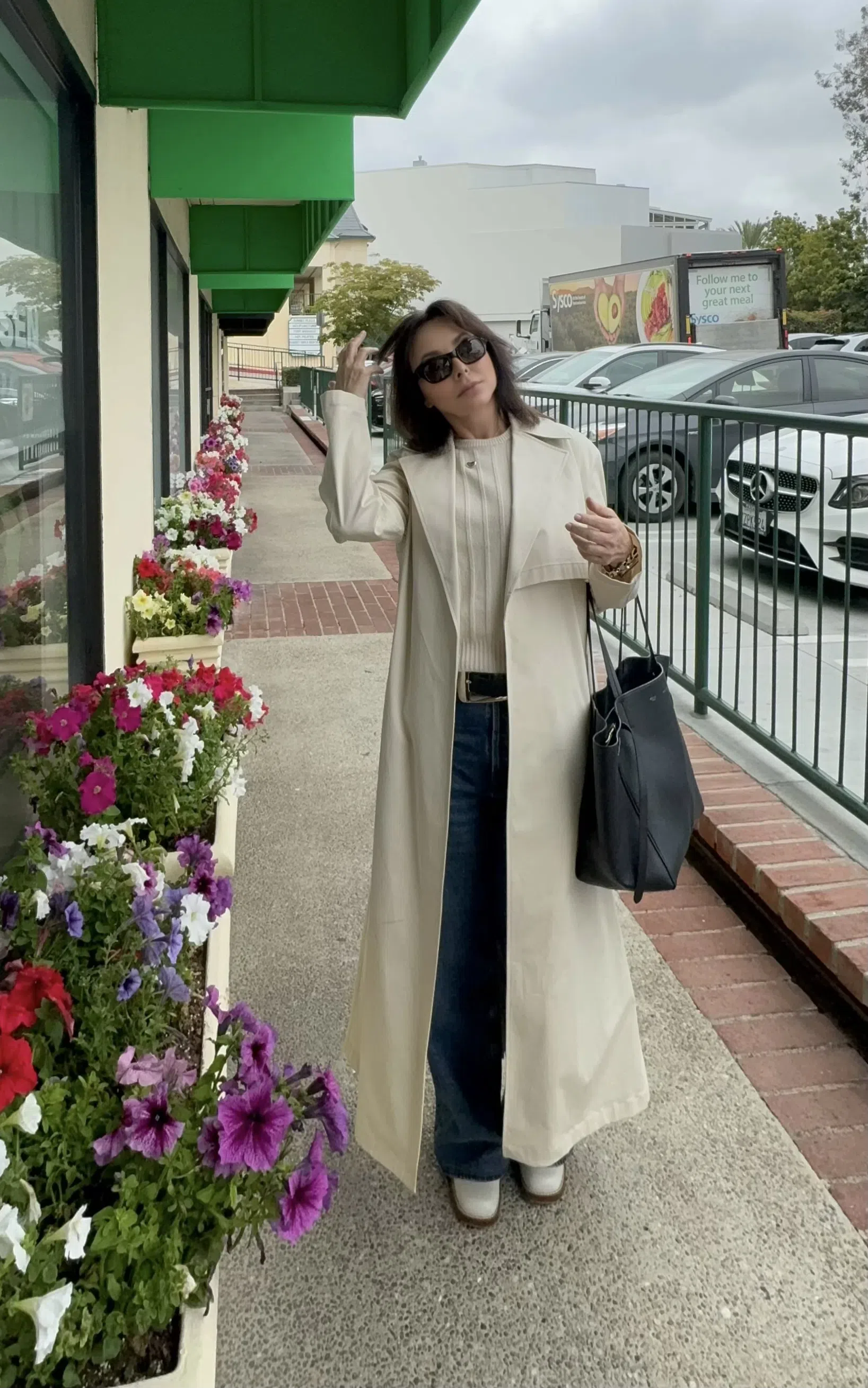 KHAITE Black The Lucca Leather Belt