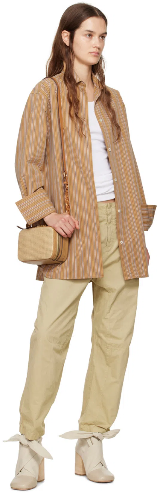 THE ROW Halu Rib-knit Tank Top In Optic White