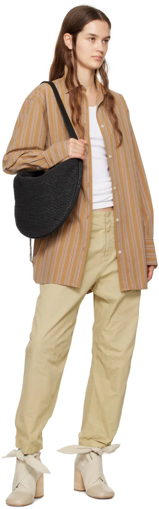 THE ROW Halu Rib-knit Tank Top In Optic White