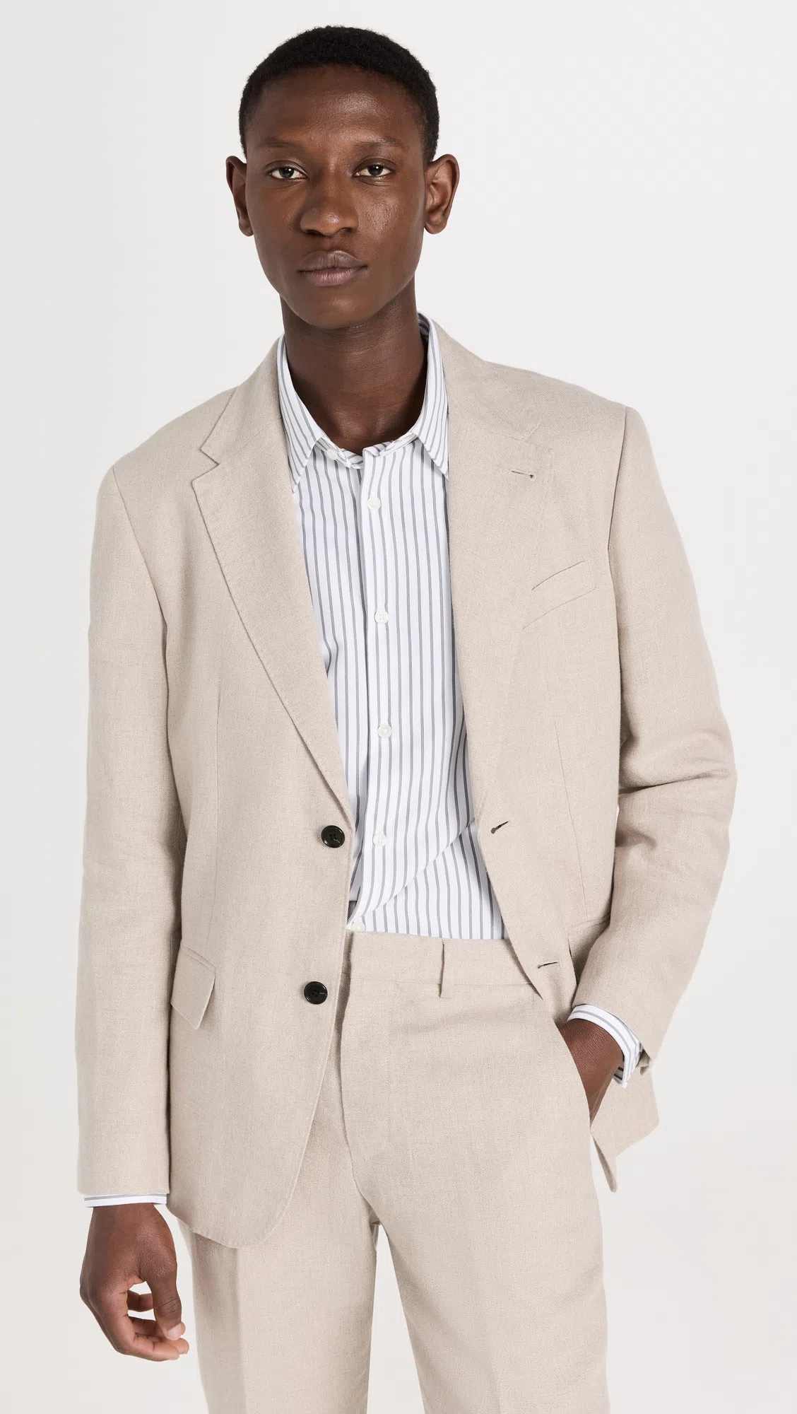 MAISON MARGIELA Beige Comb Replica Panelled Leather Low-top Trainers Eur 40 / 6 Uk In Beige_and_papyrus