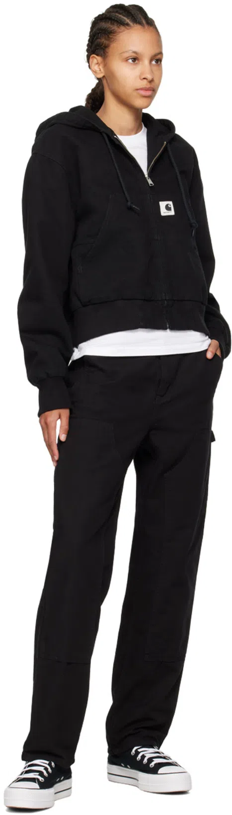 CONVERSE Chuck Taylor All Star Lift Platform Canvas Sneakers In Black