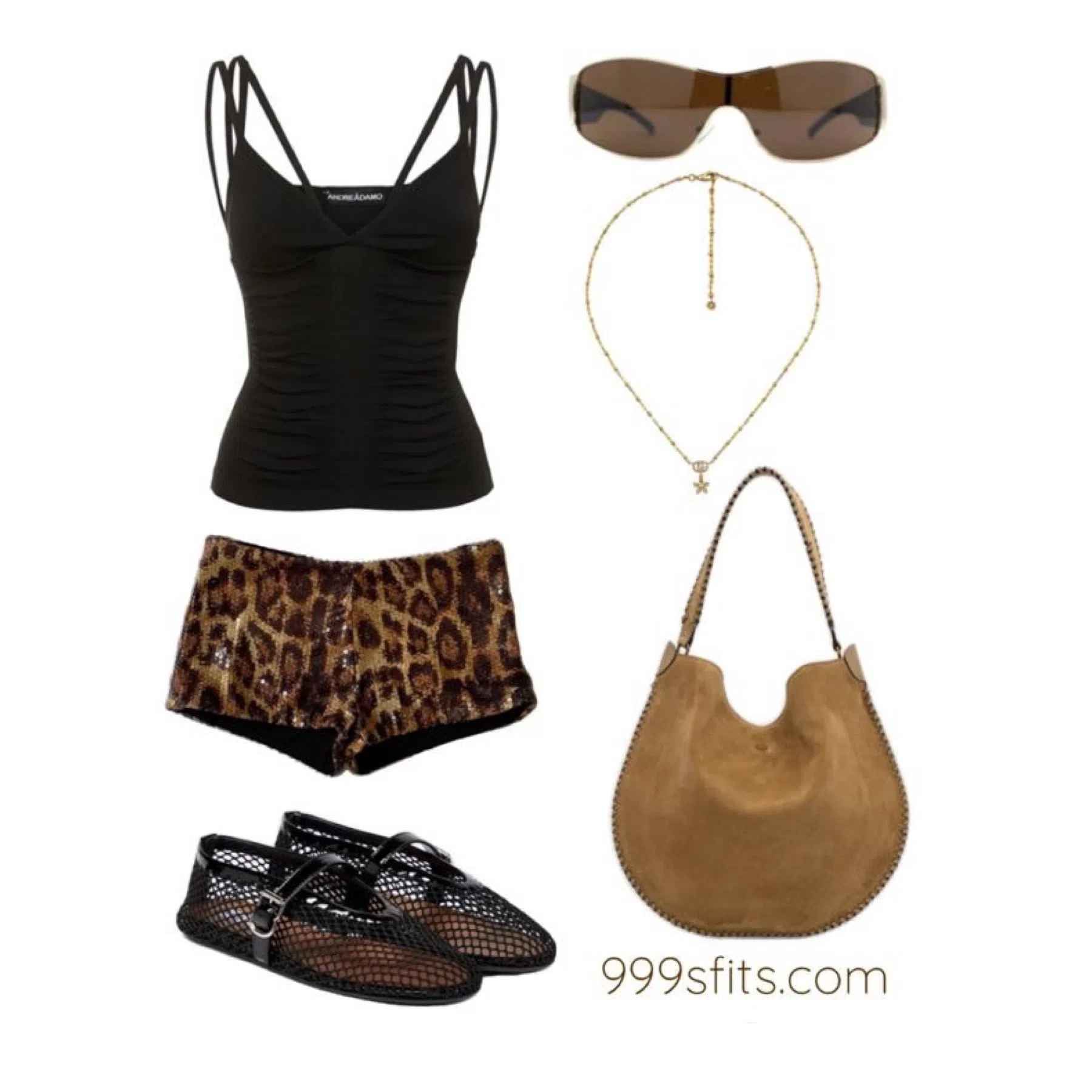 ALAÏA Alaia Women Ballet Flats Mesh Ballerinas With Patent Leather Profiles In Multi