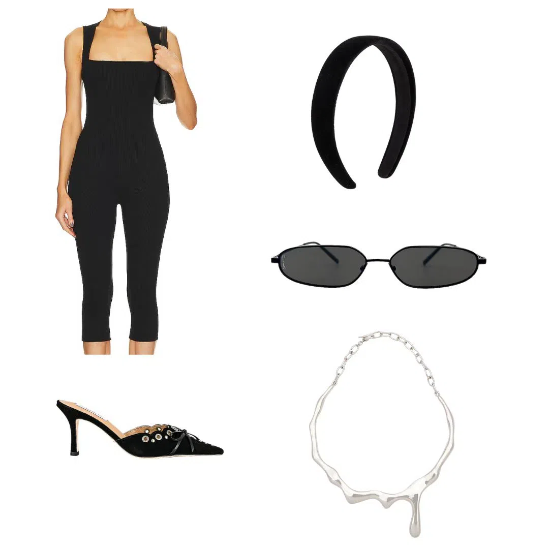 HEAVEN MAYHEM Bean Belt In Black