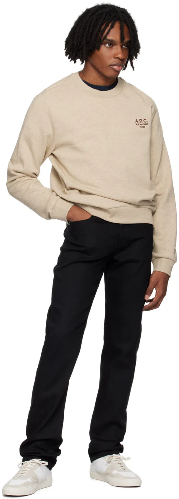 APC Boxy Petite Vpc T-shirt In Black