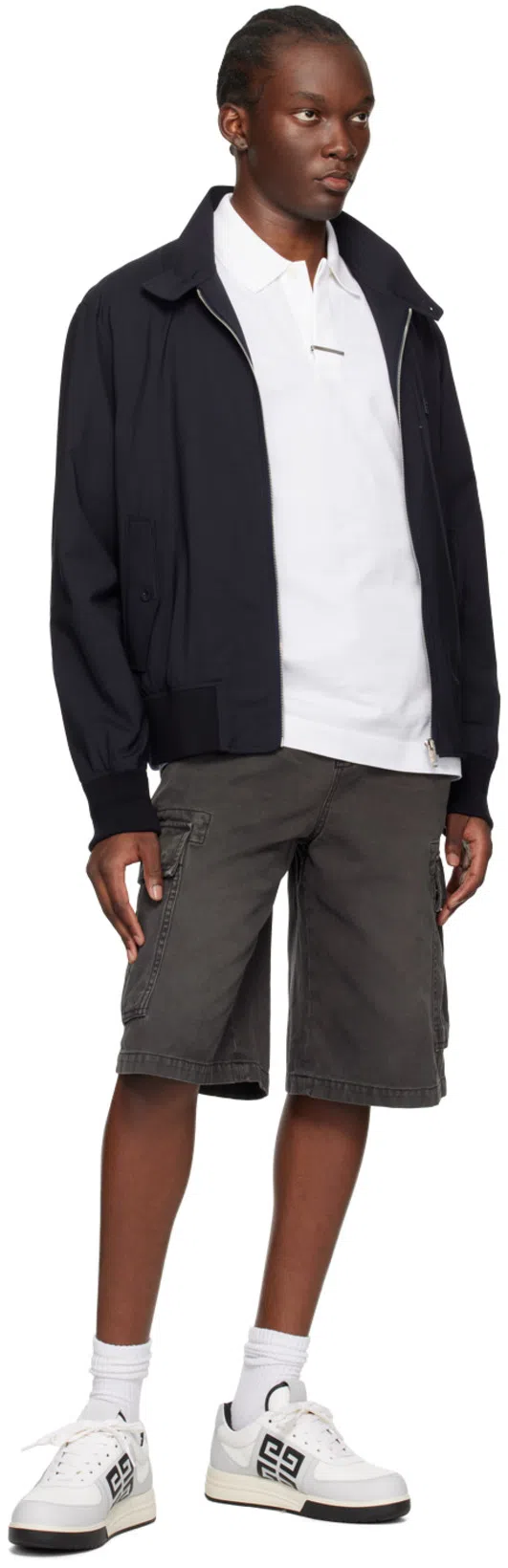 GIVENCHY G4 Leather Sneakers In Multicolour