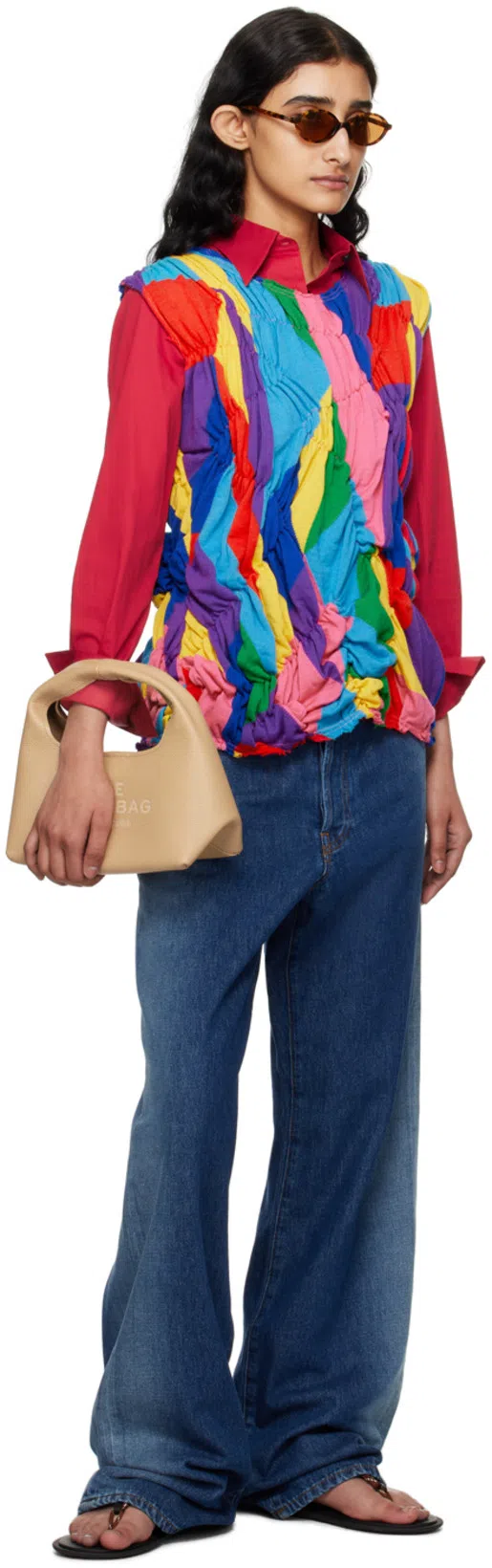 DRIES VAN NOTEN Indigo Faded Jeans In 507 Indigo