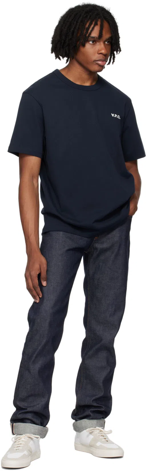 APC Boxy Petite Vpc T-shirt In Black