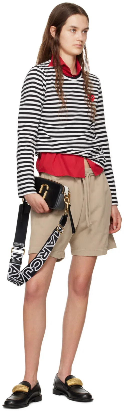 MARC JACOBS The Snapshot Black Multi Crossbody Bag