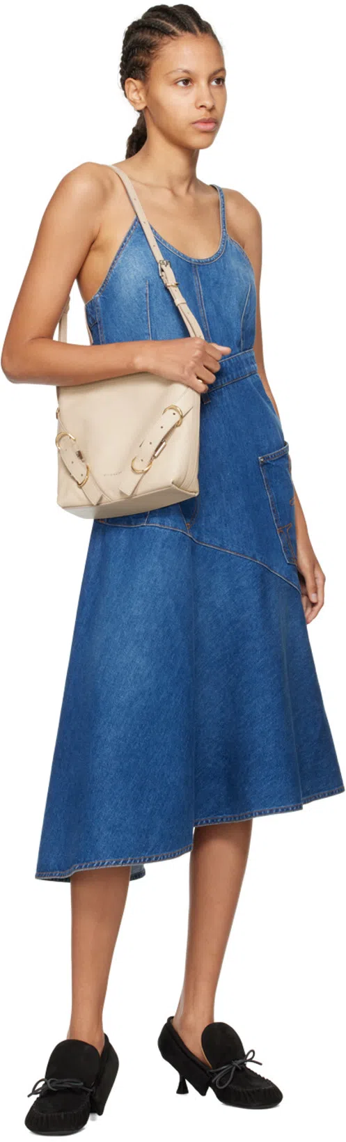 JW ANDERSON Blue Cotton Clothing Dresses