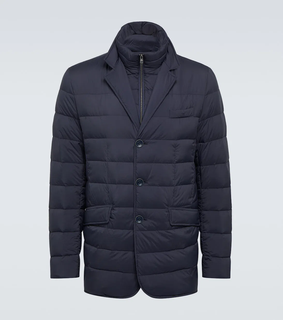 HERNO Down Jacket In Blue