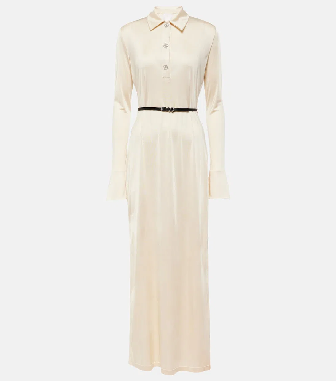 GIVENCHY Woman Maxi Dress Beige Size 4 Viscose In Neutral