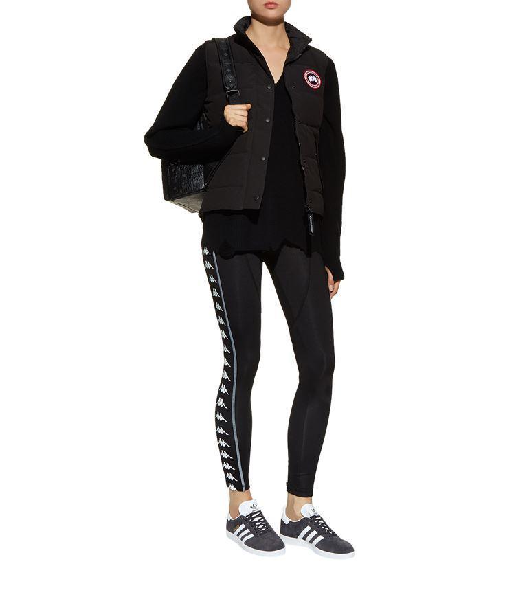 CANADA GOOSE Black Nylon Freestyle Vest