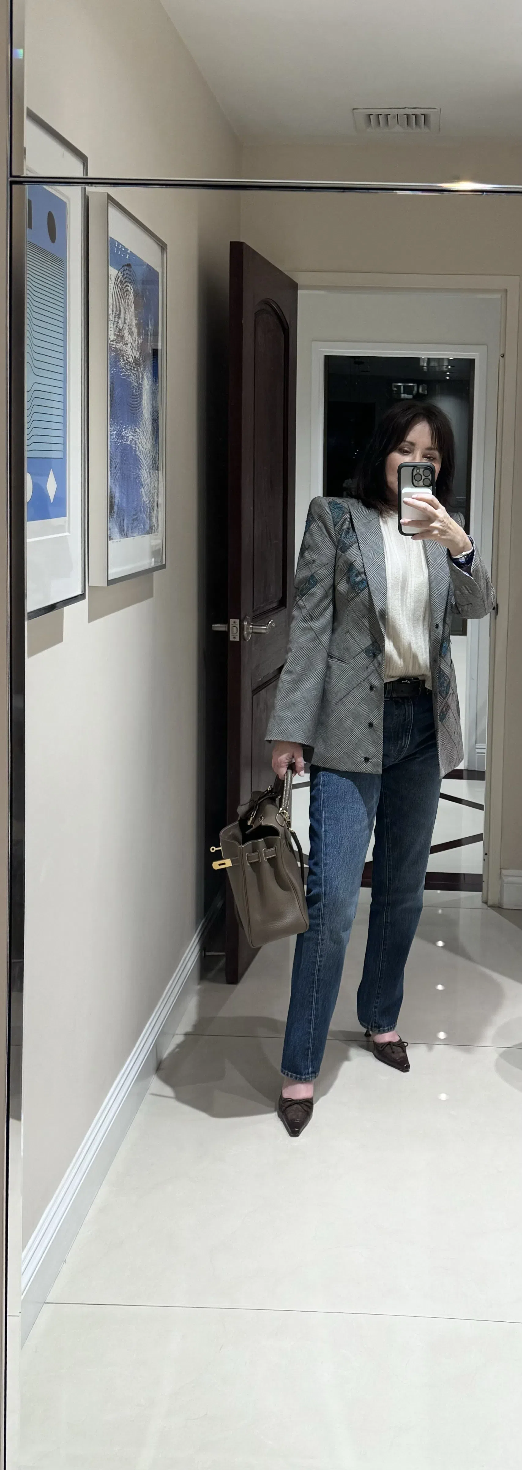 TOTÊME Toteme Twisted Seam Slim Jeans In Blue