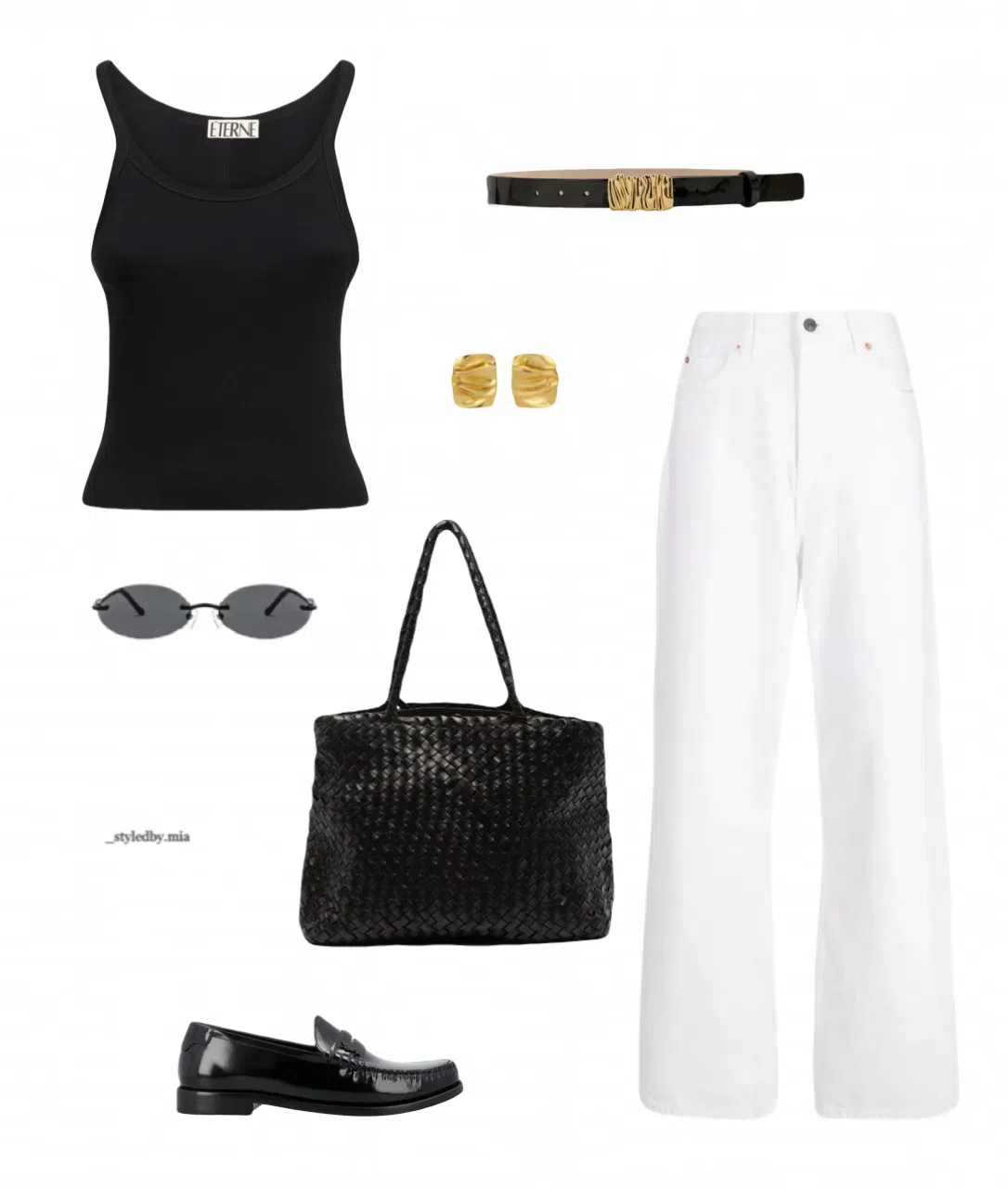 AGOLDE Low-slung Baggy Jeans In White