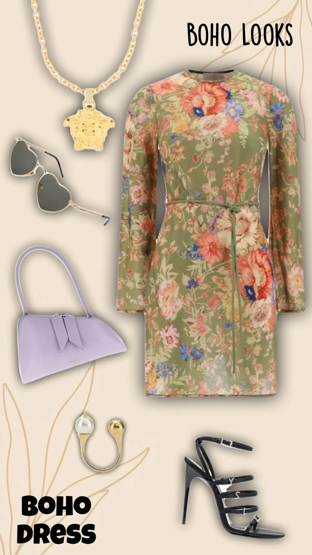 SAINT LAURENT Sl 301 Loulou Sunglasses In 004 Gold Gold Grey