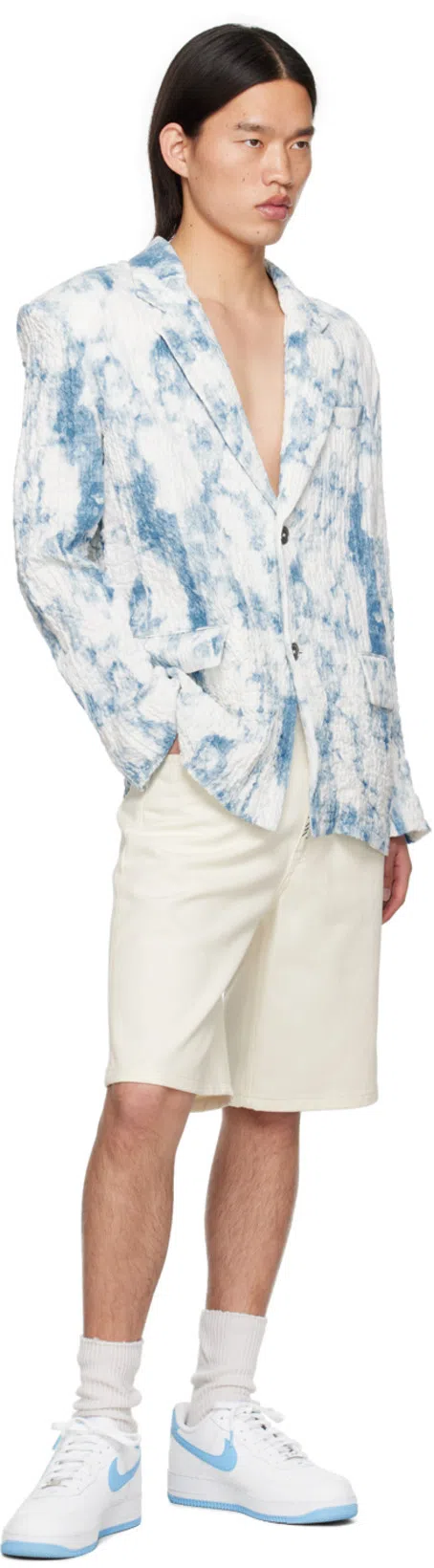 MARNI Bermuda Shorts In Lily White