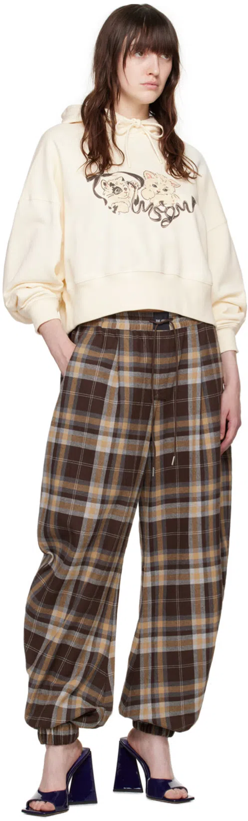 ATTICO Patent Leather Venus Mules With Statement Heel 9cm In Black