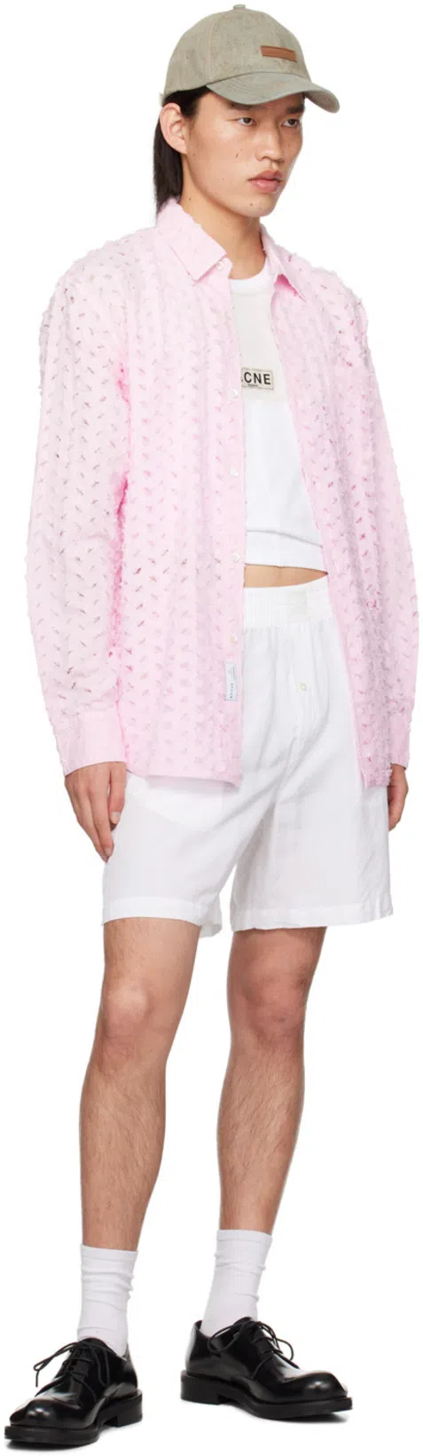 ACNE STUDIOS Ebot Tech Tank Top In White