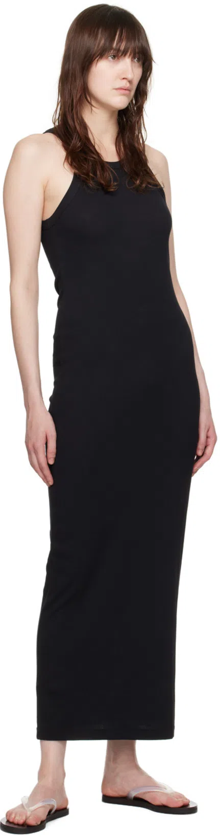 TOTÊME Toteme Women Tank Dress With Curved Armholes In Black