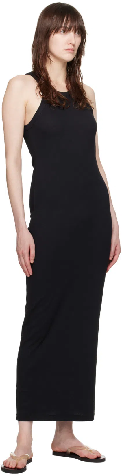 TOTÊME Toteme Women Tank Dress With Curved Armholes In Black