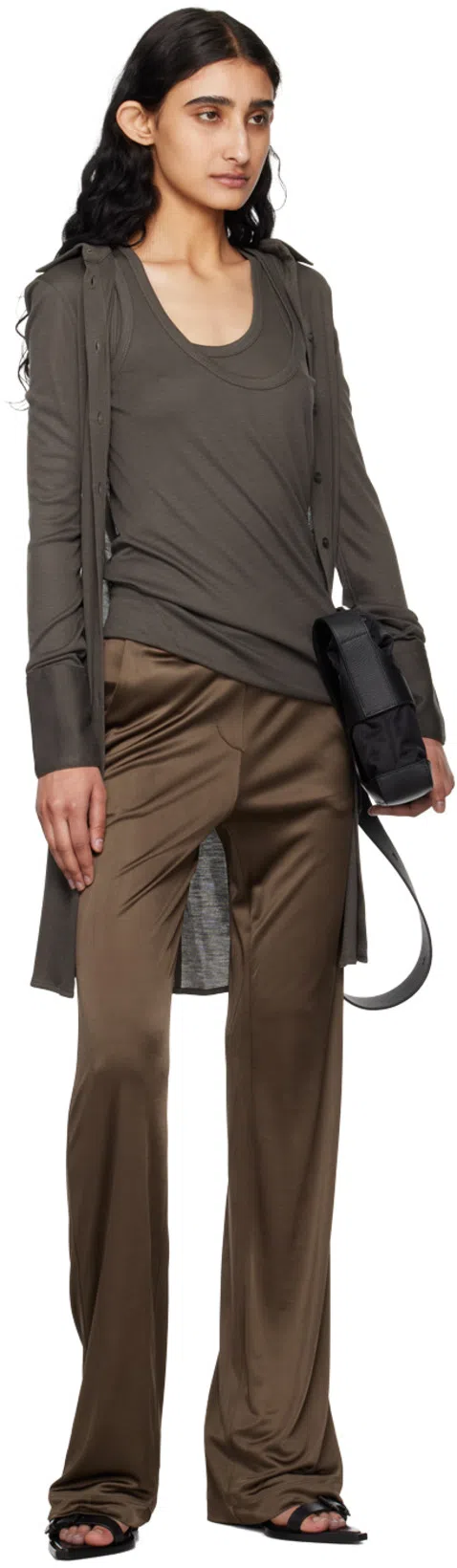 ANN DEMEULEMEESTER Nel High Heeled Mules With Belts In Multicolor