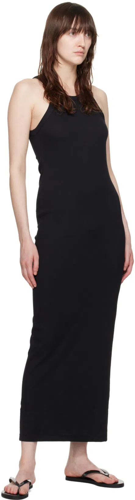 TOTÊME Toteme Women Tank Dress With Curved Armholes In Black