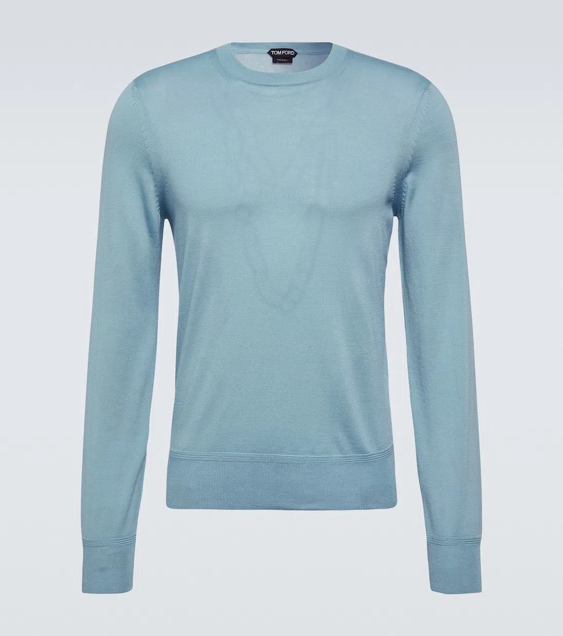 TOM FORD Small Grain Leather Icon Belt In Black