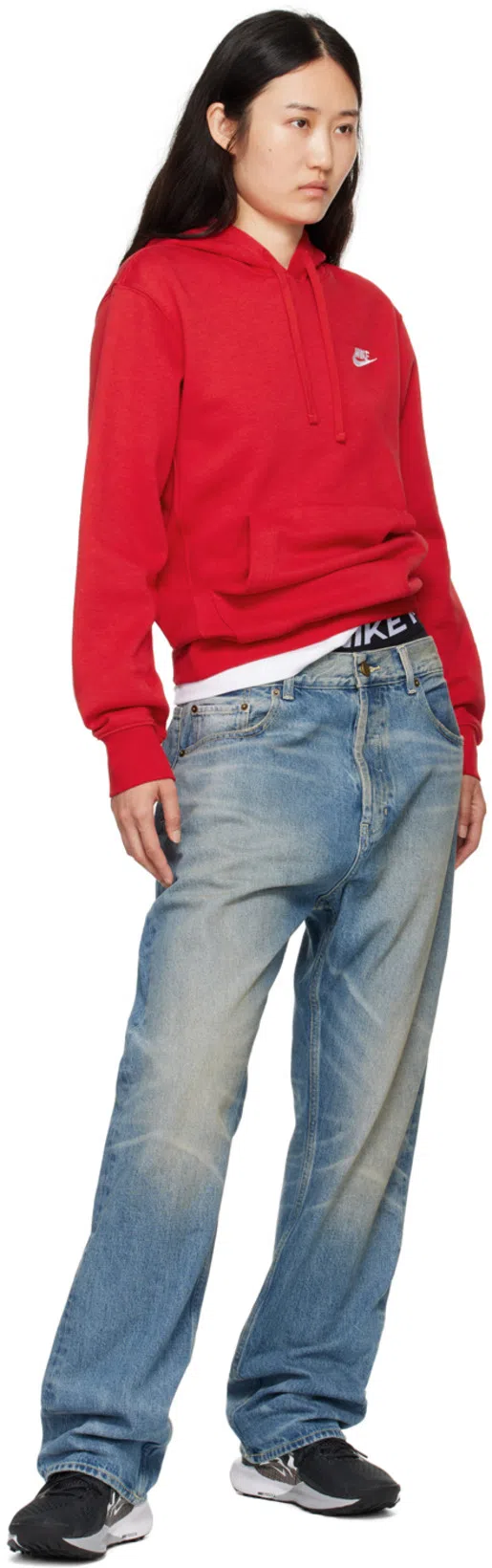 ON Breathable Mesh Sneakers With Distinctive Segmented Sole In Black