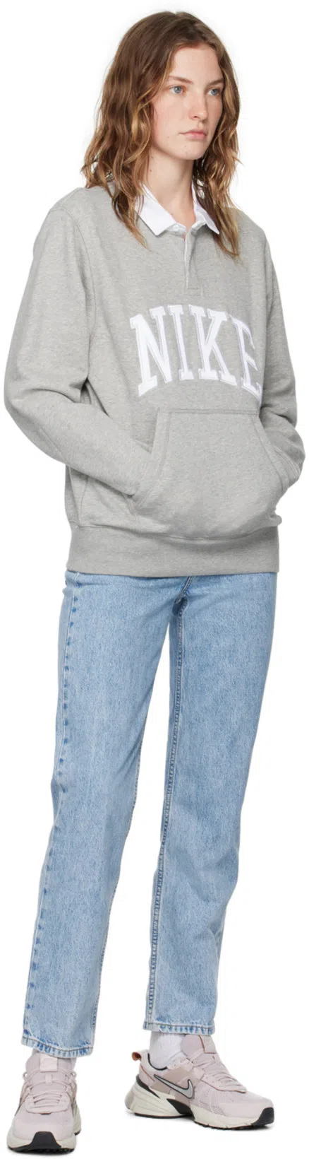 NIKE V2k Run Mesh Panel Sneakers In Doll