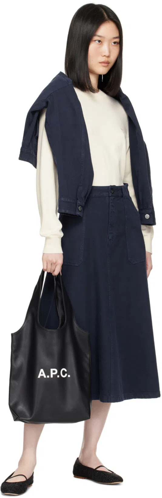 APC A.p.c. Ballerina-slippers In Black