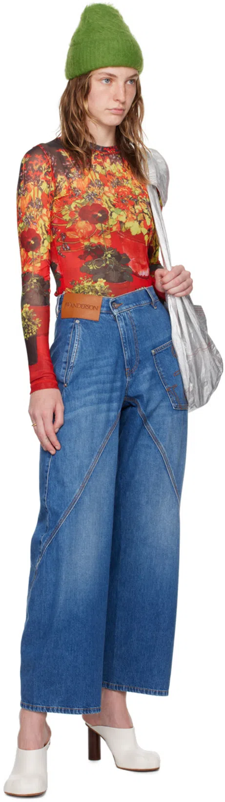 JW ANDERSON J. W. Anderson Twisted Workwear' Jeans In Black