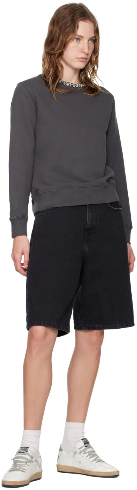 GOLDEN GOOSE Women Ball Star Sneakers In Silver