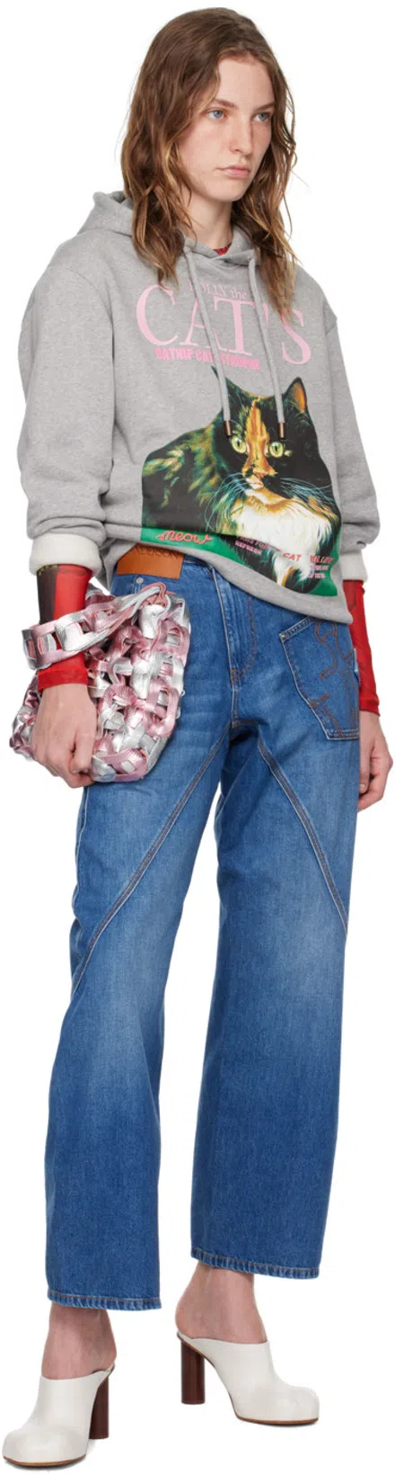 JW ANDERSON J. W. Anderson Twisted Workwear' Jeans In Black