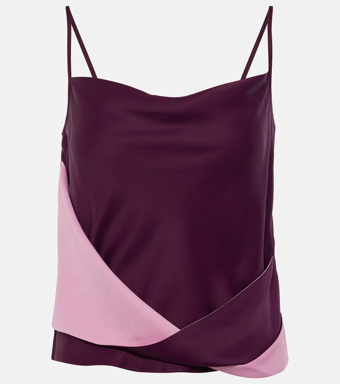 JW ANDERSON Twisted Camisole In Purple