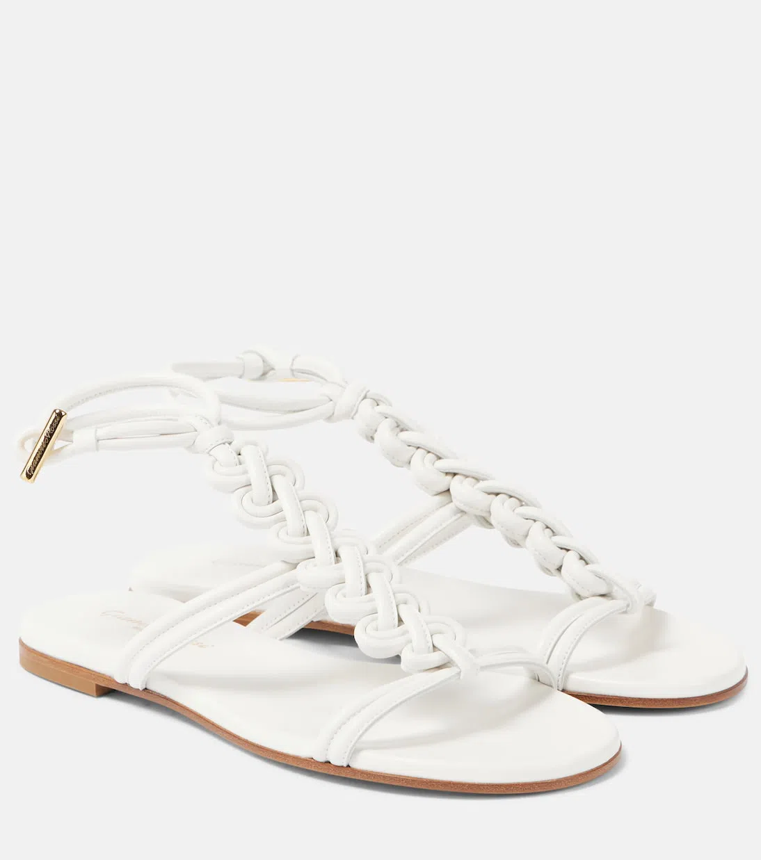 BURBERRY Patent Leather Shield Sling Shoulder Bag With Silver-tone Ch In Beige