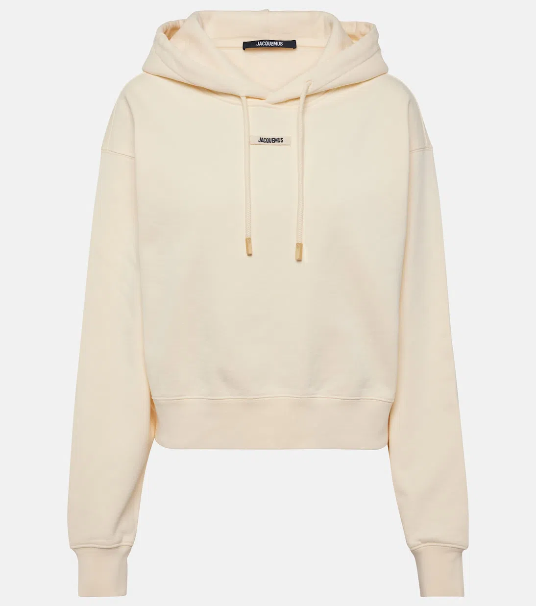 JACQUEMUS The Gros Grain Hoodie In Neutral