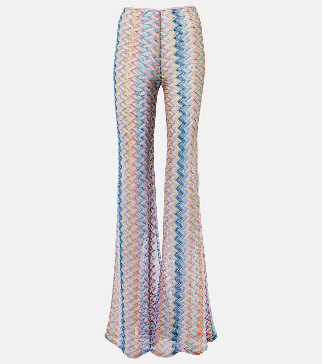 MISSONI Crisscross Back V-neck High-cut Swimsuit In Multicolor