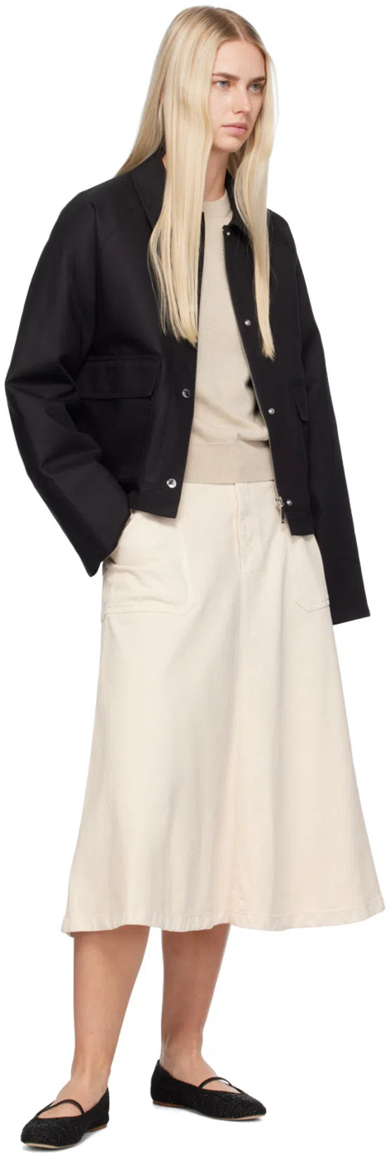 APC A.p.c. Ballerina-slippers In Black