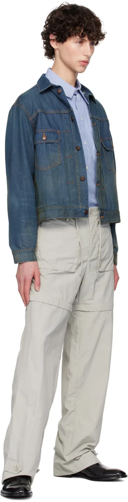 MAISON MARGIELA Tabi Toe Ankle Boots In Black