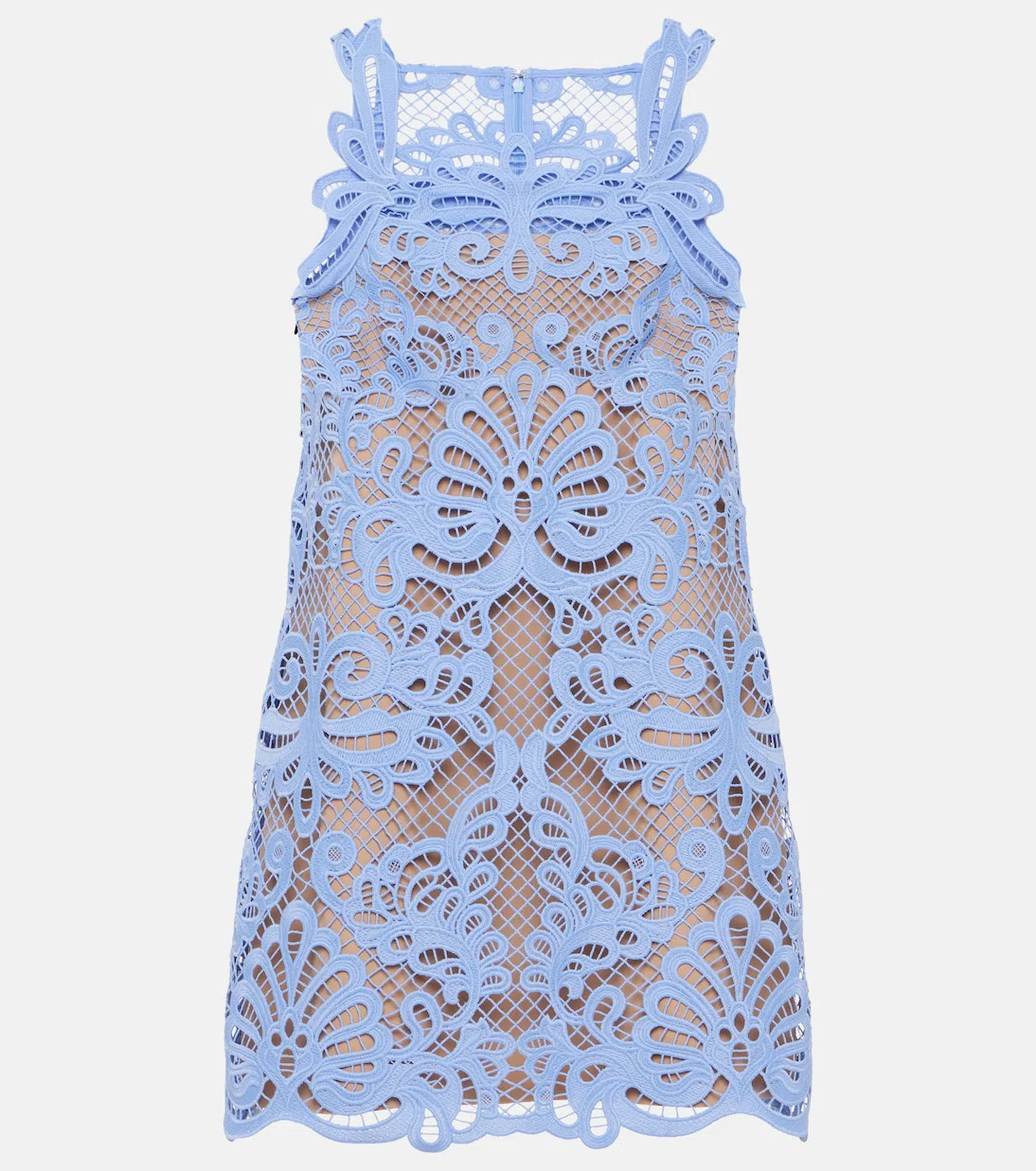 SELF-PORTRAIT Self Portrait Lace Dress In Blue