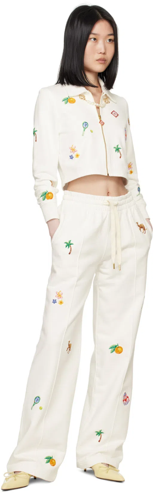 JACQUEMUS Les Slingbacks Cubisto Basses Slingback Pumps In Yellow