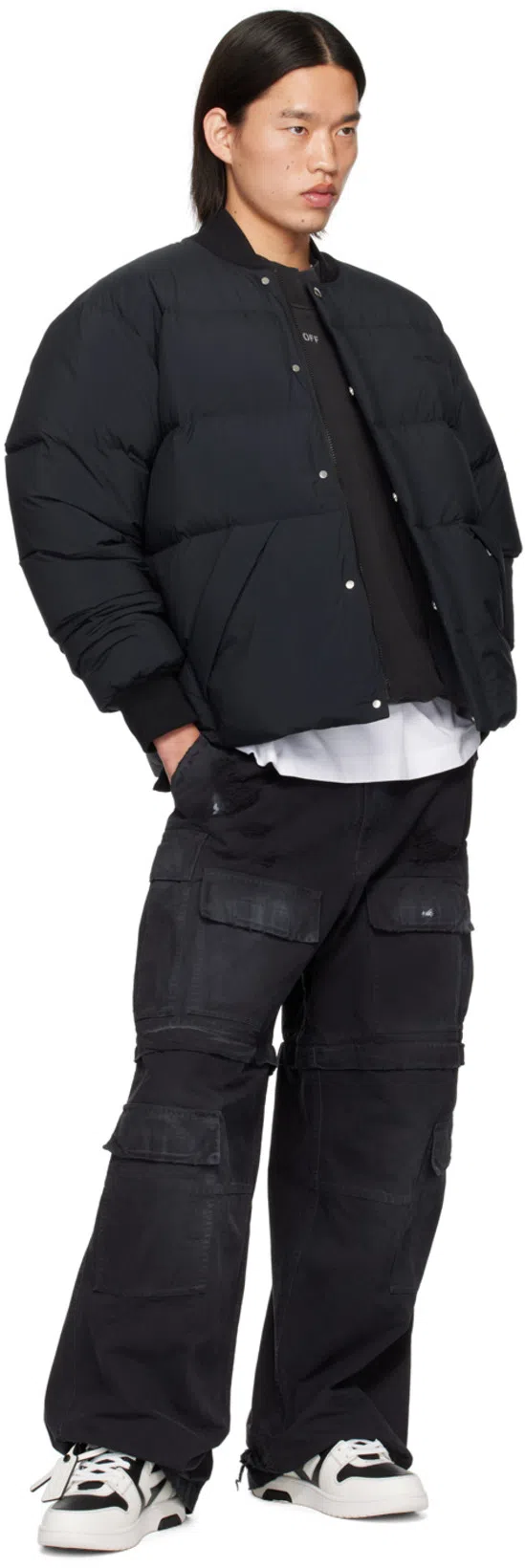 OFF-WHITE Off White™ Black Skate S.matthew Sweatshirt