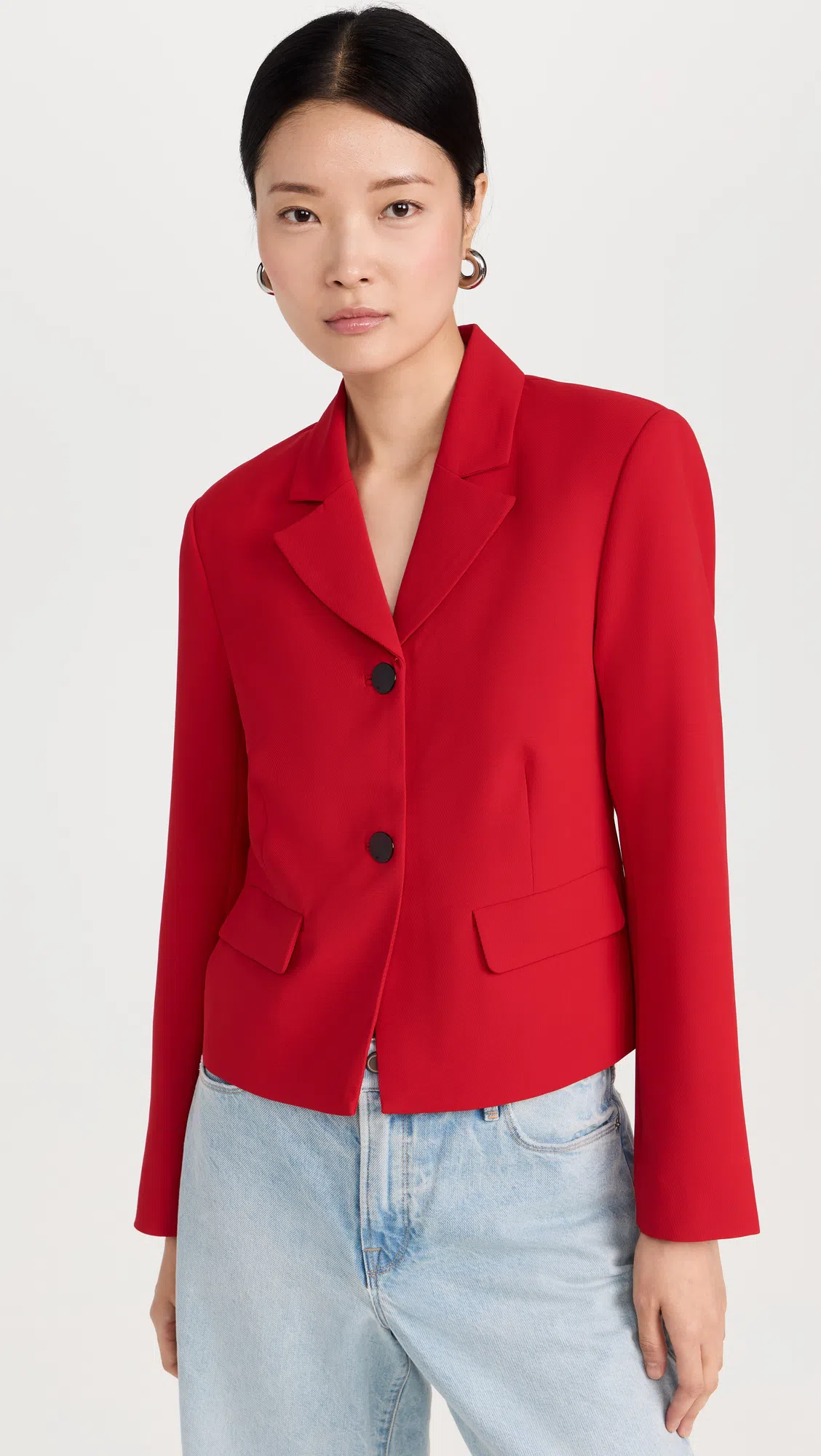 GANNI 5mm Feminine Buckle Strap Sandals In Black