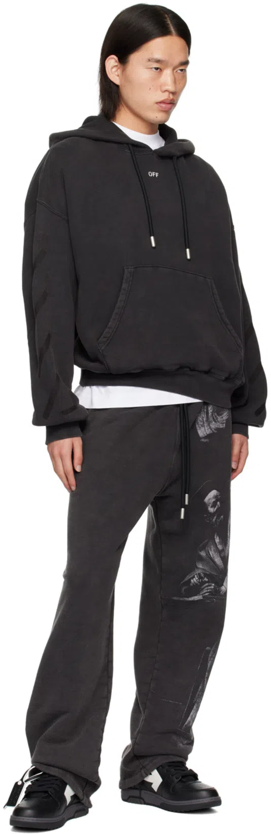 OFF-WHITE Off White™ Out Of Office Black Low Trainer