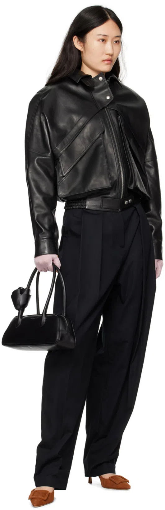 MANOLO BLAHNIK Maysale 50 Buckled Suede Mules In Brown