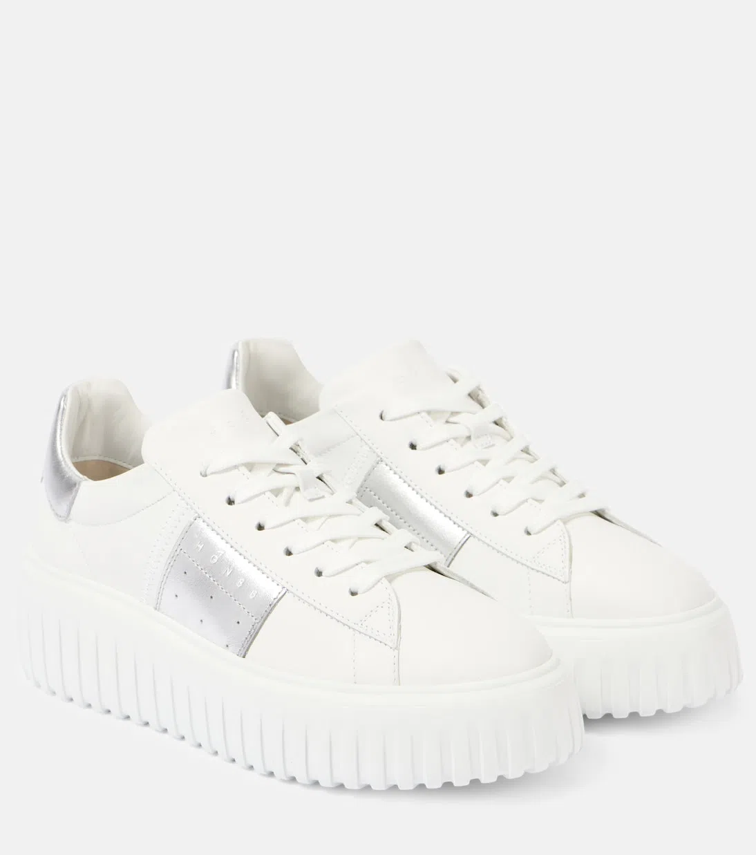 HOGAN H-stripes Sneakers In White