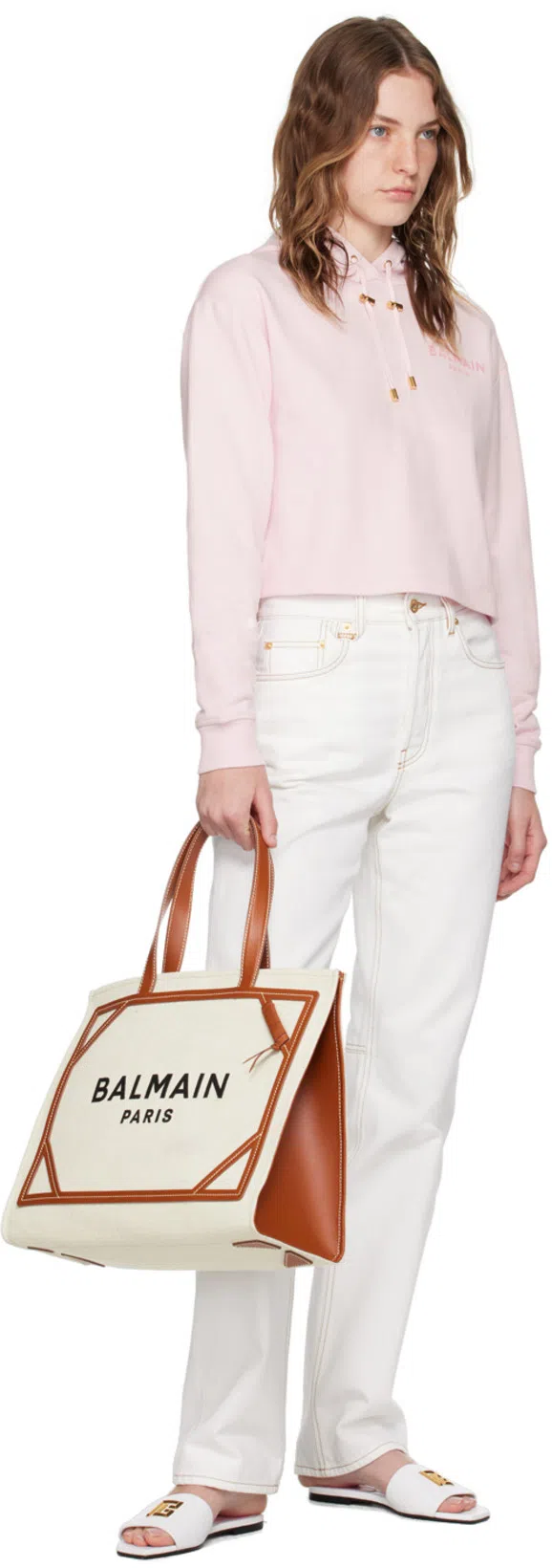 JACQUEMUS Jeans In White